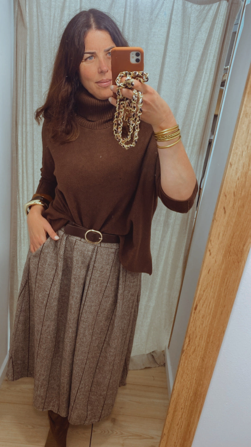 Falda de paño Carlota