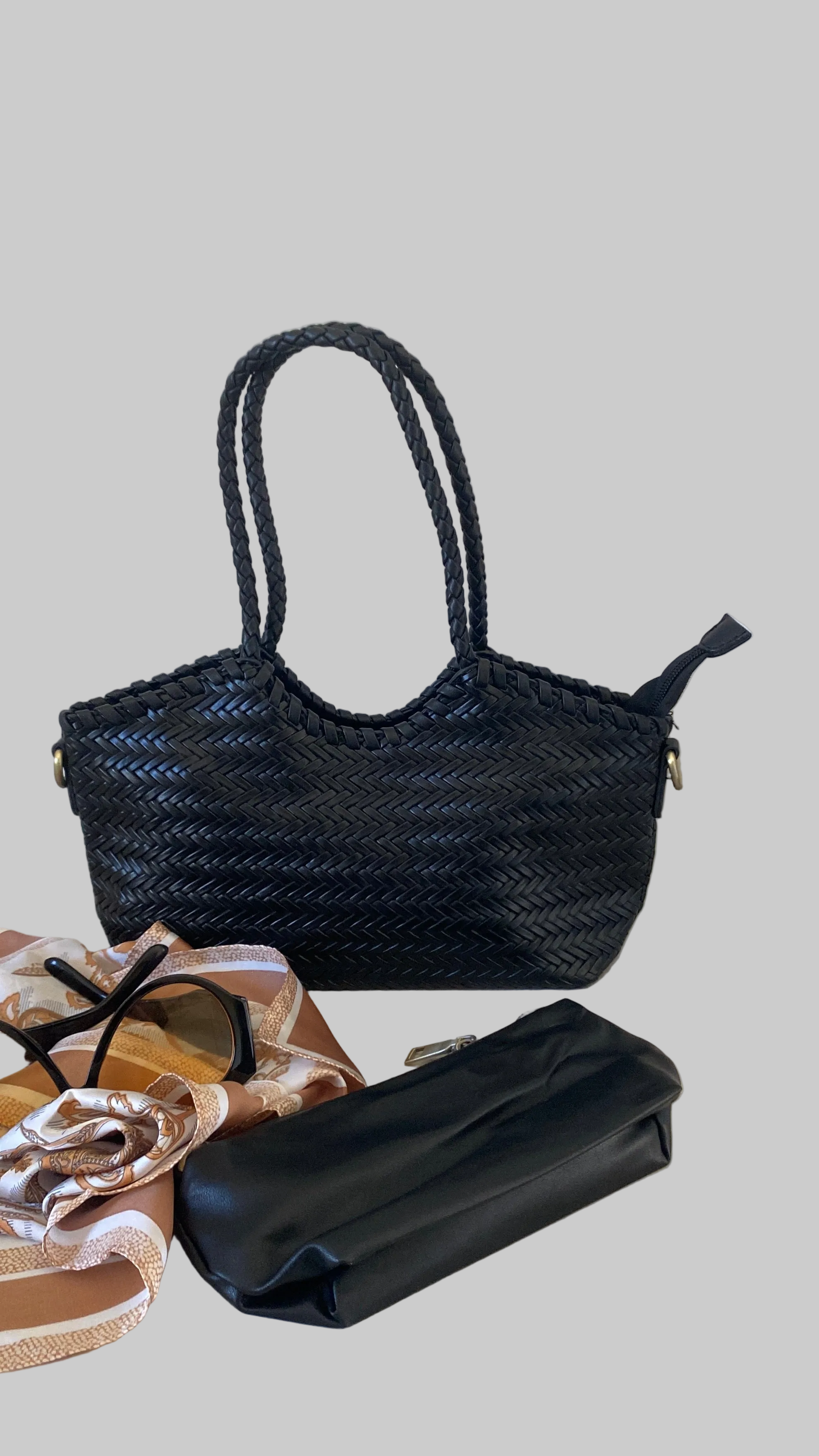 Bolso Efecto Rafia