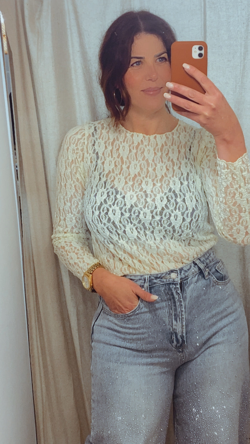 Camiseta Blonda Raquel