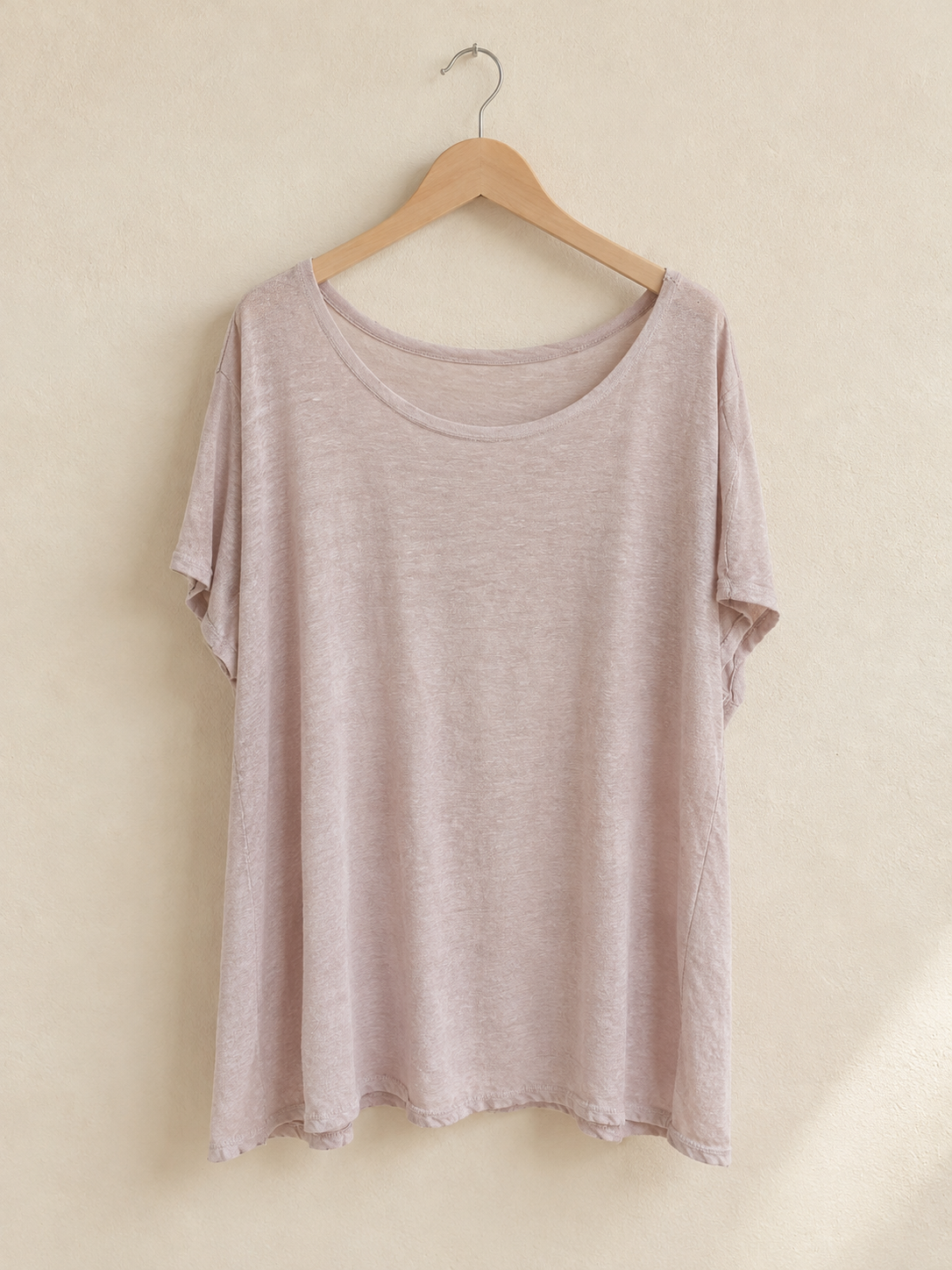 Camiseta Lino manga corta
