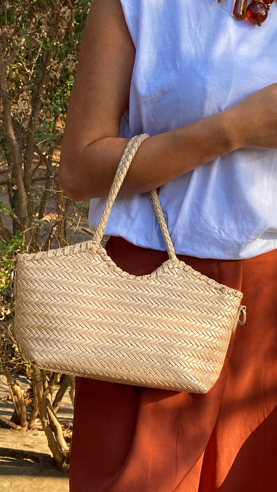 Bolso Efecto Rafia PREVENTA