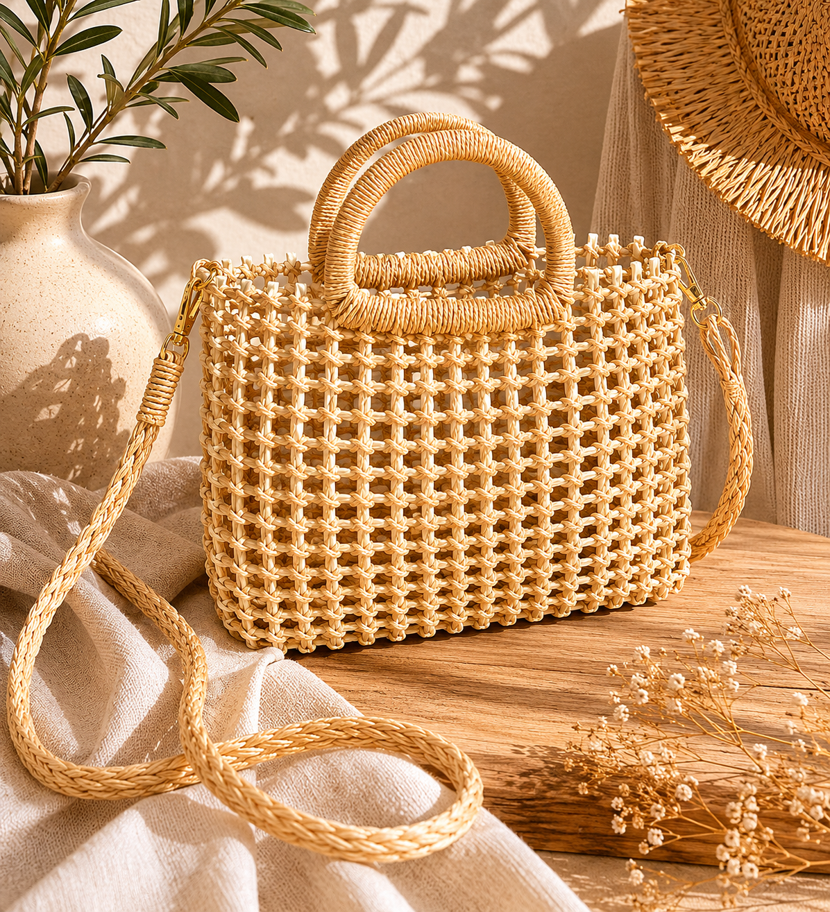 Bolso Rafia Conil