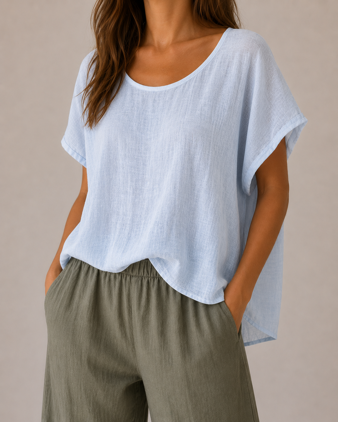Camiseta de Lino Bárbara