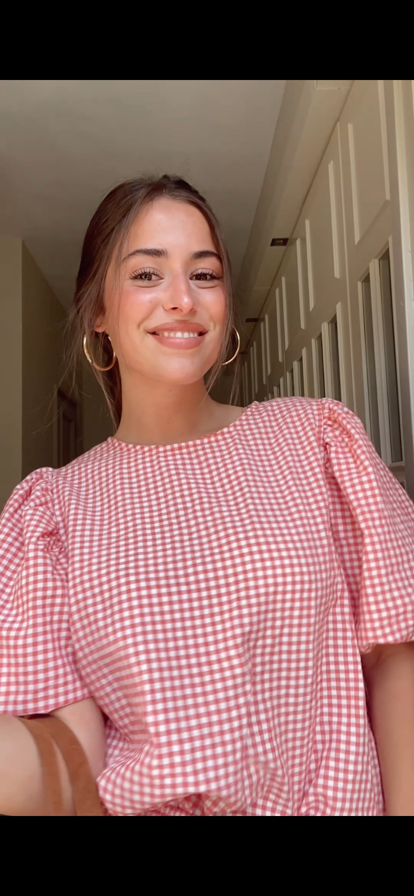 Blusa Vichy Renné