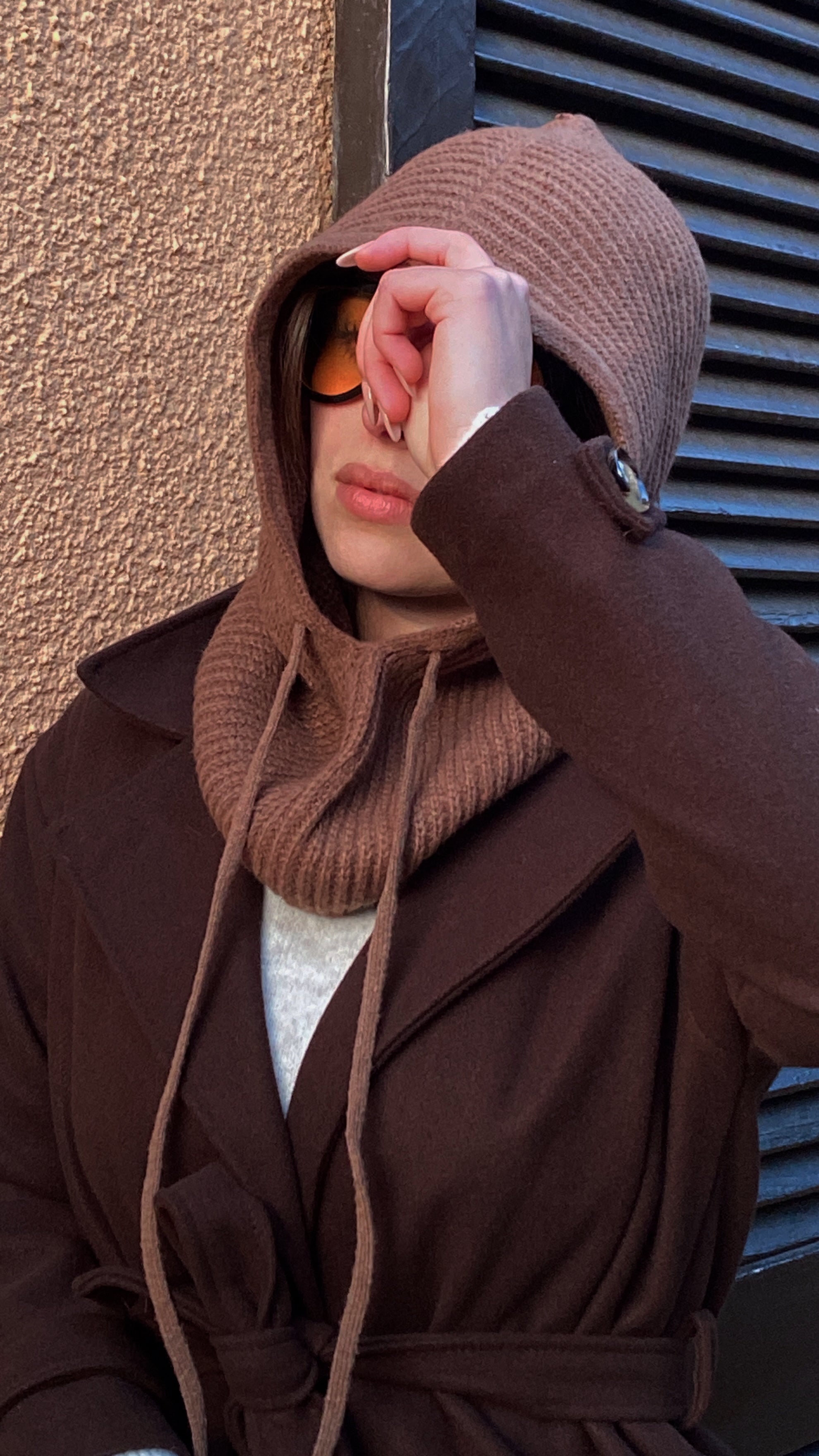 Abrigo de paño Karina