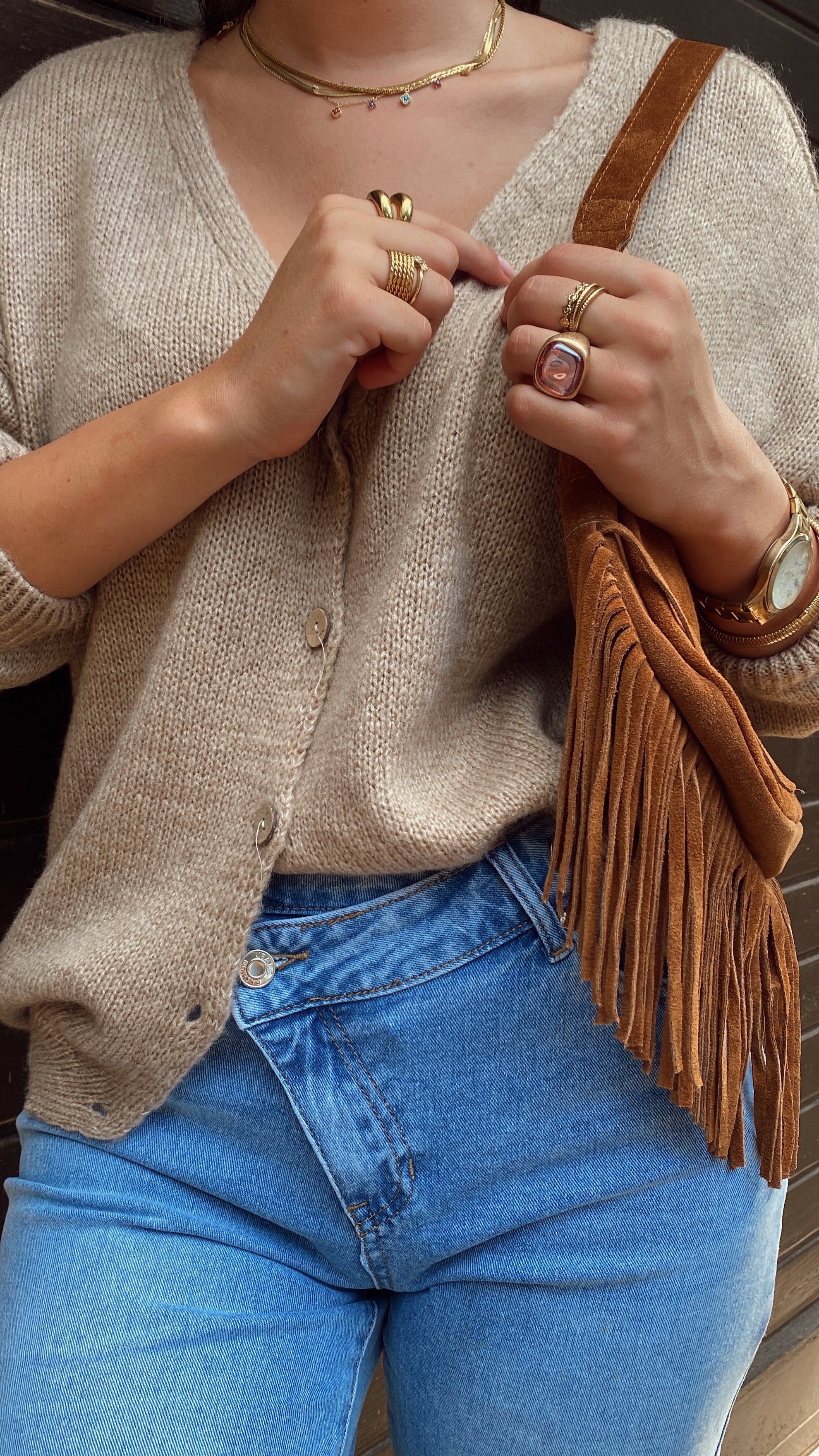 Chaqueta de punto Bianca