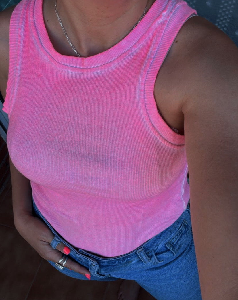 Camiseta canalé Alicia