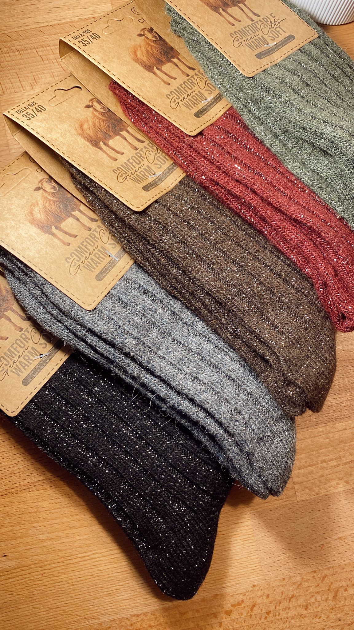 Calcetín Alaska Lurex