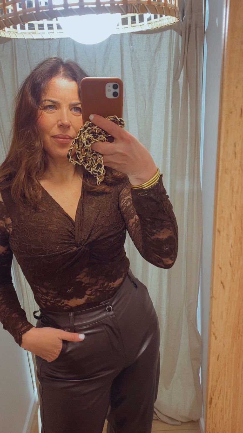 Pantalón Ecopiel Saray