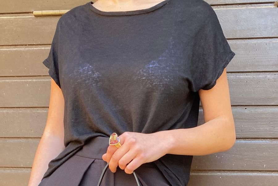 Camiseta Lino Belinda (Manga Corta)