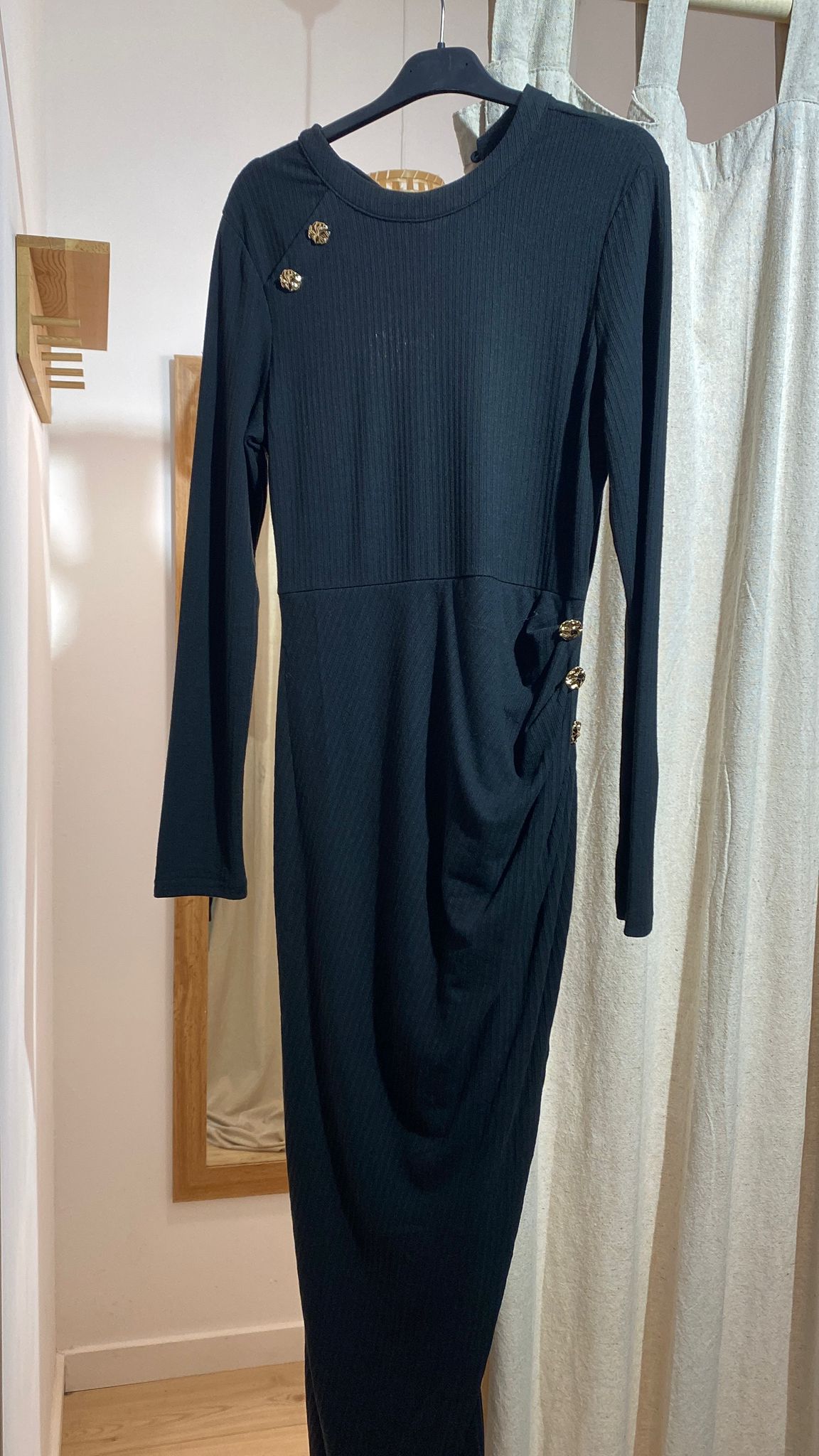 Vestido Negro Largo