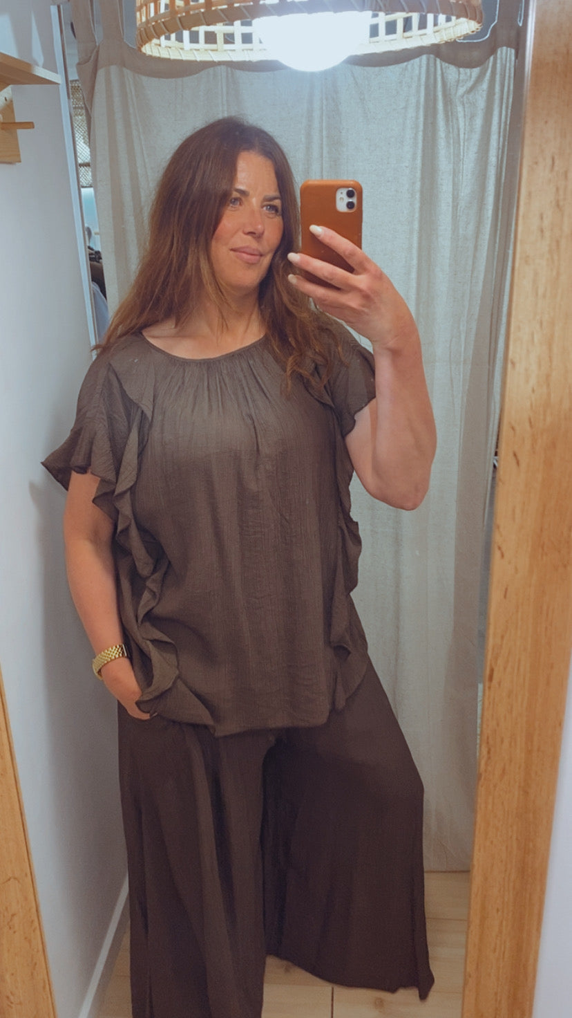 Blusa volante Carmen