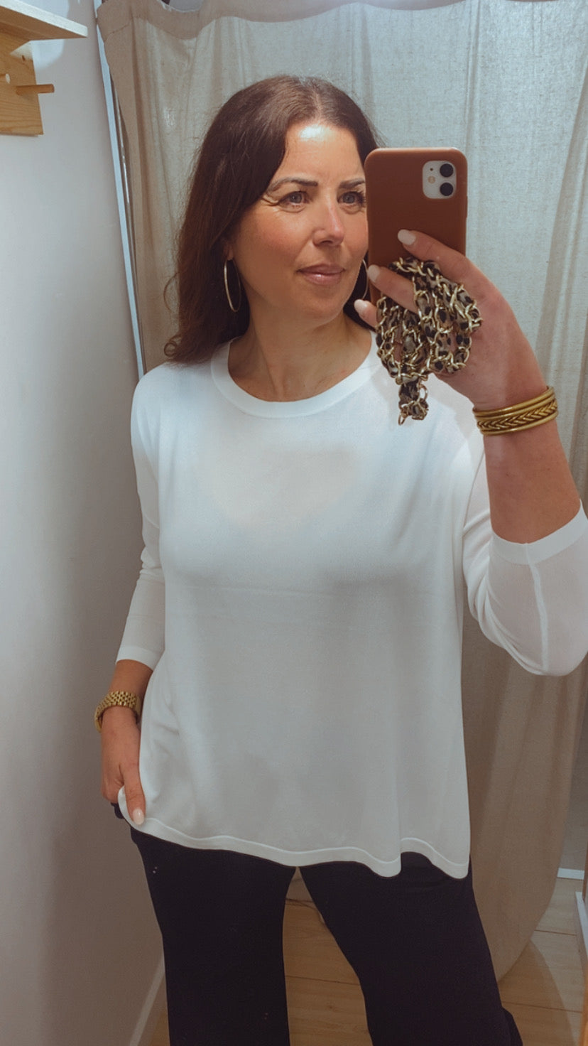 Jersey Fluido Bianca