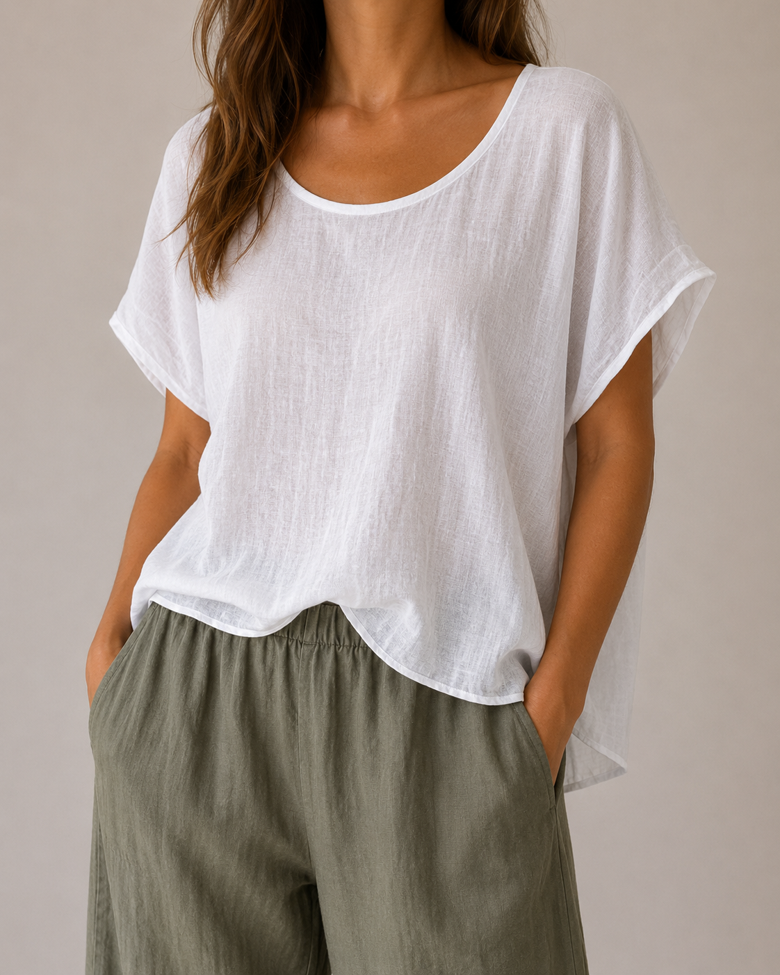 Camiseta de Lino Bárbara