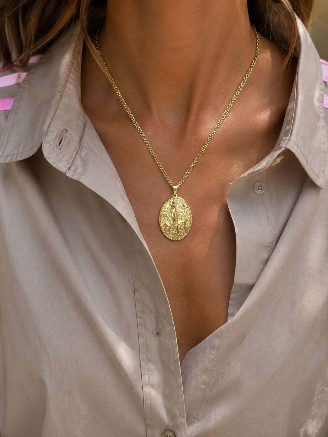 Cadena con Medalla