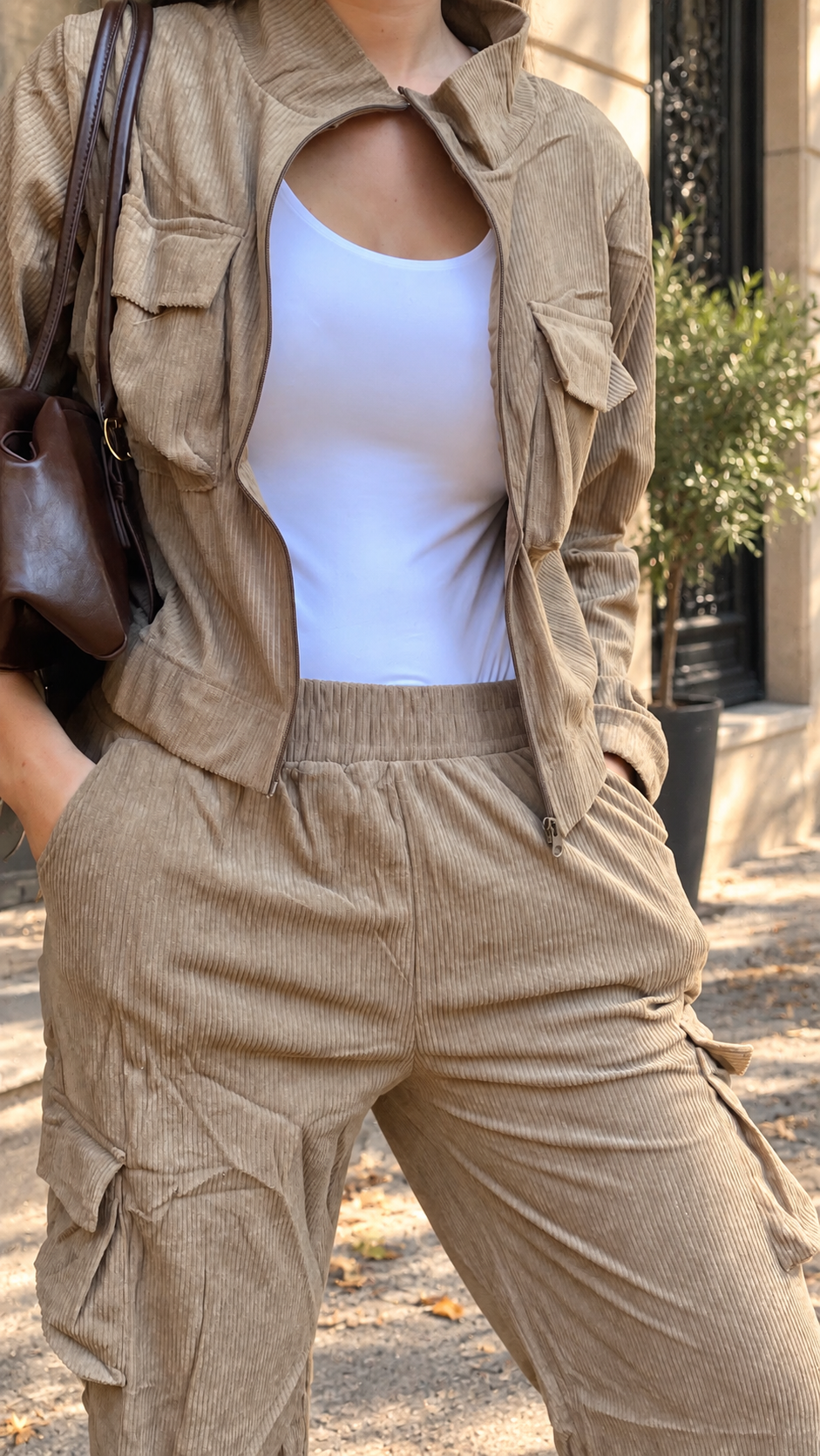 Conjunto comfy pana  Leonor