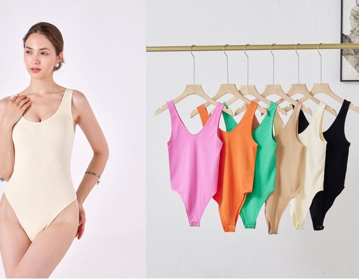 Body de fibra de bambú