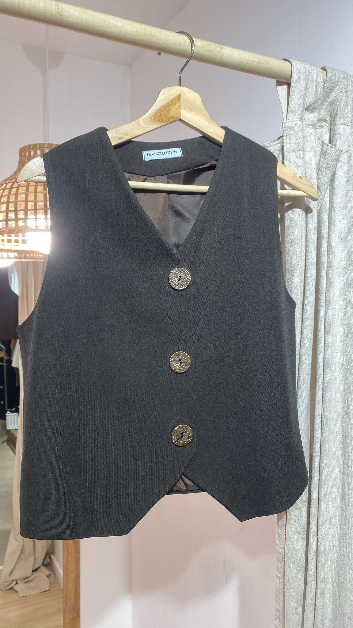 Chaleco 3 botones